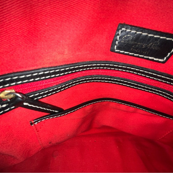 Dooney & Bourke Black Multicolor Satchel - Picture 6 of 7